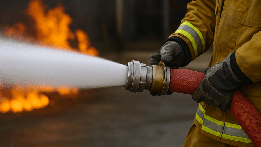 equipamentos de combate a incêndio