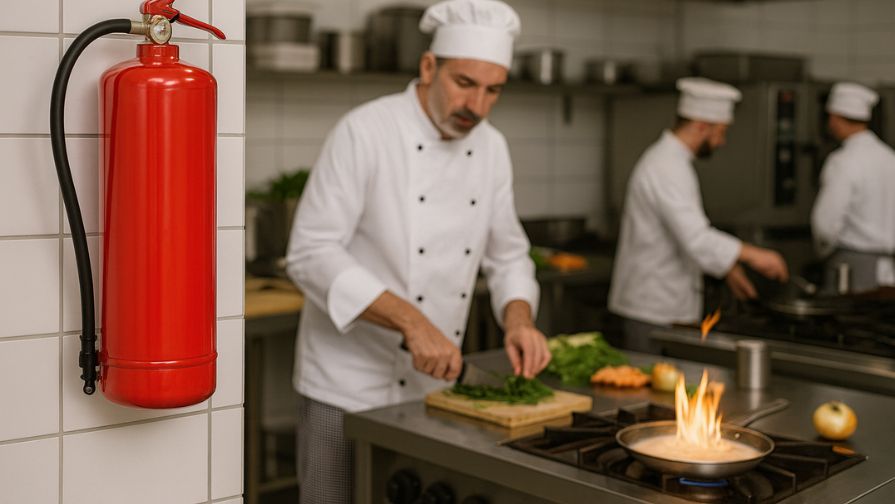 equipamentos de proteção contra fogo