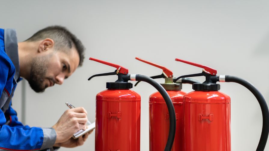 equipamentos de proteção contra fogo