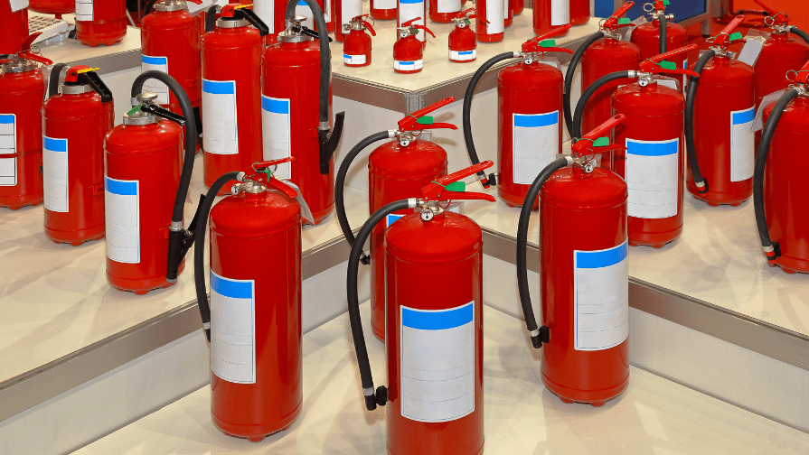Como funciona um extintor de incêndio